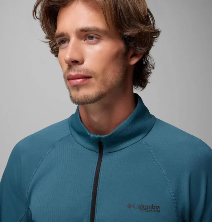 Camisa de media cremallera DriVenture™ para hombre