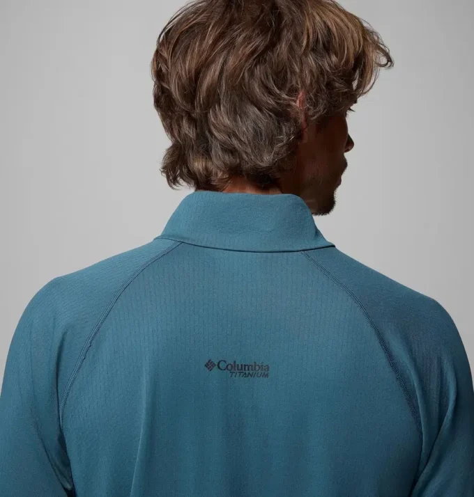 Camisa de media cremallera DriVenture™ para hombre – Tall