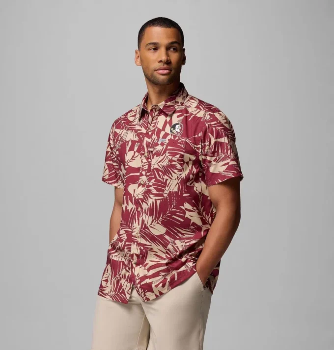 Camisa PFG Super Slack Tide™ para hombre, estilo universitario – Florida State