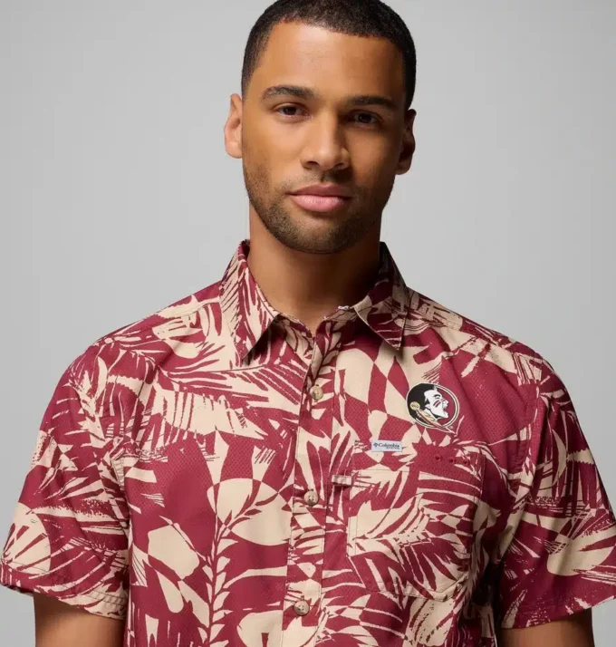 Camisa PFG Super Slack Tide™ para hombre, estilo universitario – Florida State
