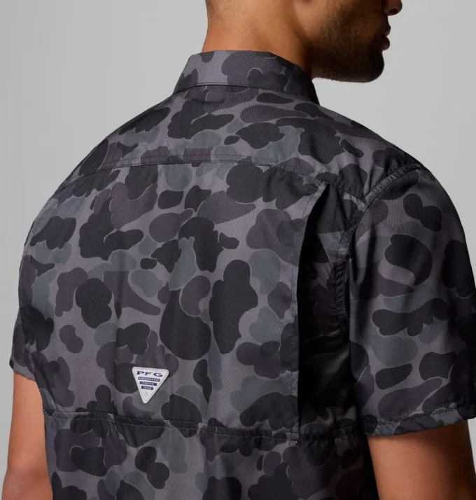 Camisa PFG Super Slack Tide™ para hombre, estilo universitario – Georgia