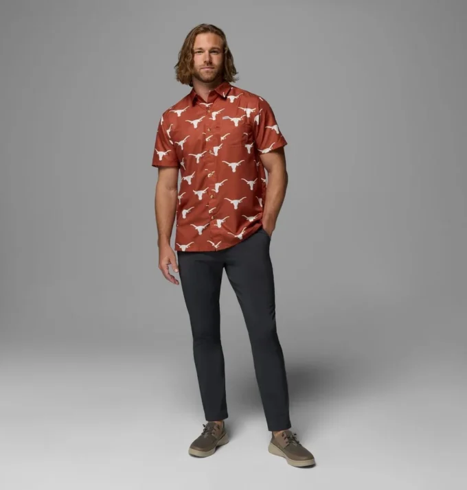 Camisa PFG Super Slack Tide™ para hombre – Texas