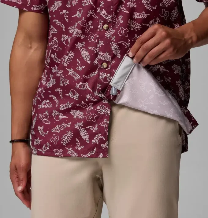 Camisa PFG Super Slack Tide™ para hombre – Texas A&M