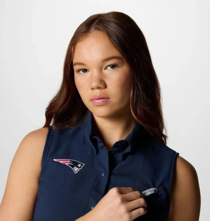 Camisa sin mangas PFG Tamiami™ para mujer – New England Patriots Camisa sin mangas PFG Tamiami™ para mujer – New England Patriots