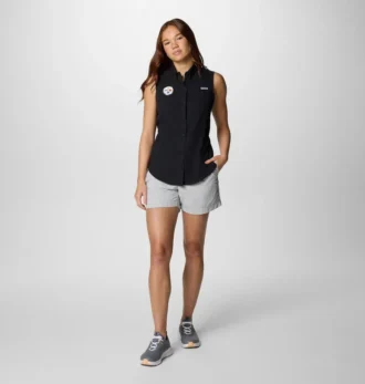 Camisa sin mangas PFG Tamiami™ para mujer – Pittsburgh Steelers