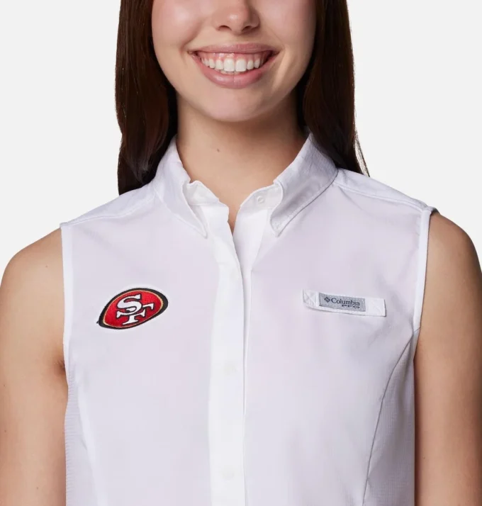 Camisa sin mangas PFG Tamiami™ para mujer – San Francisco 49ers Camisa sin mangas PFG Tamiami™ para mujer – San Francisco 49ers