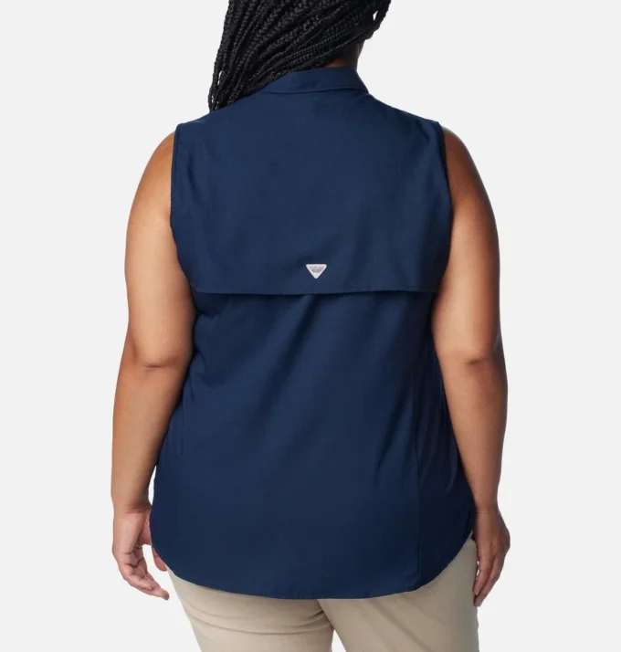Camisa sin mangas PFG Tamiami™ para mujer – Tallas grandes Camisa sin mangas PFG Tamiami™ para mujer – Tallas grandes