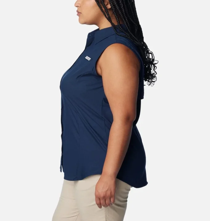 Camisa sin mangas PFG Tamiami™ para mujer – Tallas grandes Camisa sin mangas PFG Tamiami™ para mujer – Tallas grandes