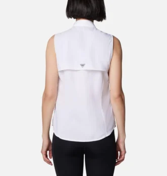 Camisa sin mangas PFG Tamiami™ para mujer – Tennessee Titans