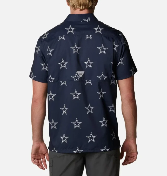 Camisa Super Slack Tide PFG para hombre de los Dallas Cowboys
