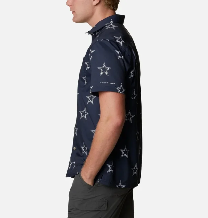 Camisa Super Slack Tide PFG para hombre de los Dallas Cowboys