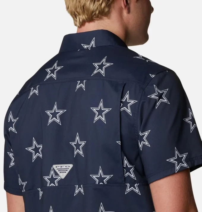 Camisa Super Slack Tide PFG para hombre de los Dallas Cowboys