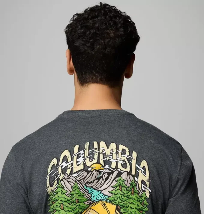 Camiseta con gráfico Badlands para hombre