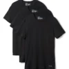 Camiseta de cuello redondo para hombre, corte clásico, paquete de 3