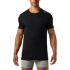 Camiseta de cuello redondo para hombre, corte clásico, paquete de 3
