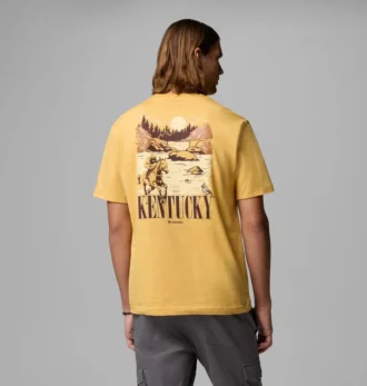 Camiseta de manga corta Backstretch KY CSC para hombre