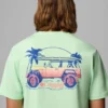 Camiseta de manga corta Beaching Truck PFG para hombre