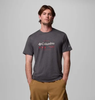 Camiseta de manga corta con estampado Kwick Hike™ para hombre