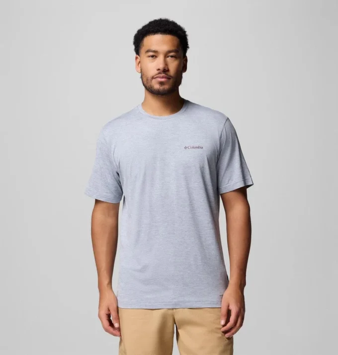Camiseta de manga corta con gráfico en la espalda Kwick Hike™ para hombre Camiseta de manga corta con gráfico en la espalda Kwick Hike™ para hombre