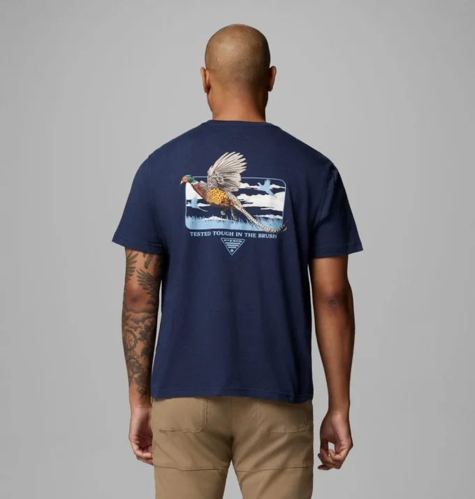 Camiseta de manga corta Covey Pheasant PHG para hombre