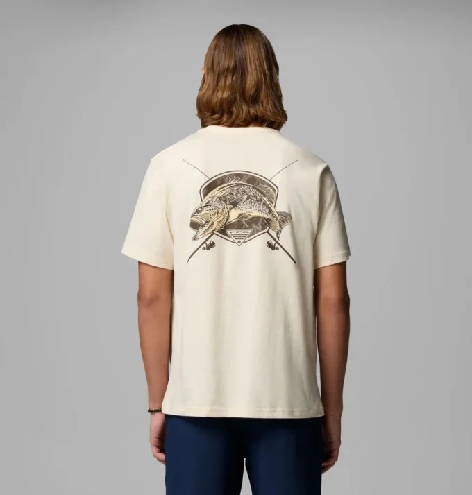 Camiseta de manga corta Garett Bass PFG para hombre