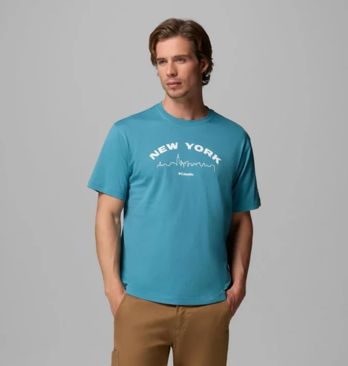 Camiseta de manga corta Gilded NY CSC para hombre
