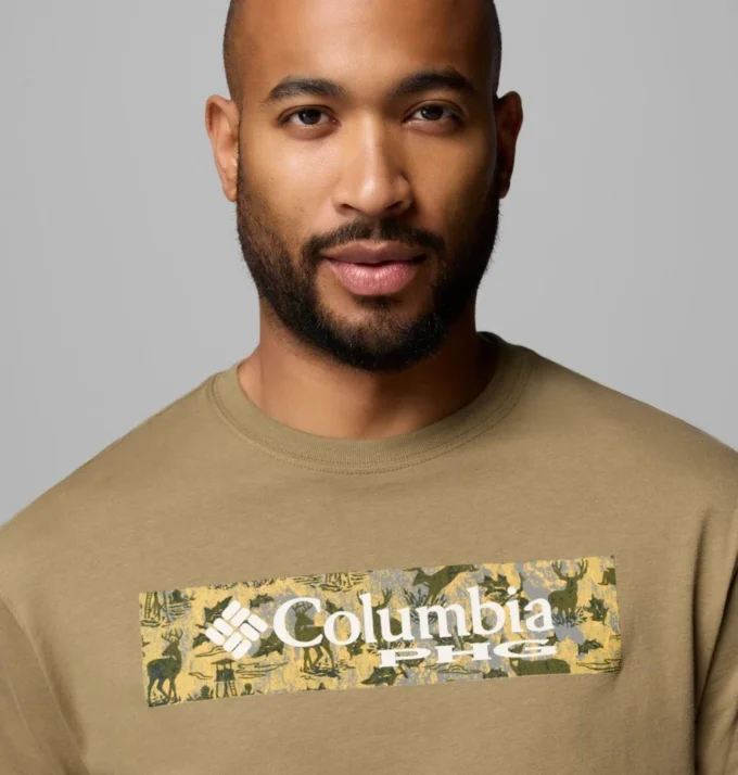 Camiseta de manga corta Hunt Stand PHG para hombre