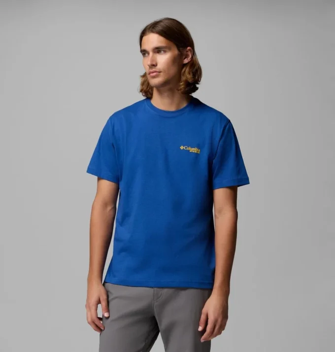 Camiseta de manga corta Marques Flag Br PHG para hombre