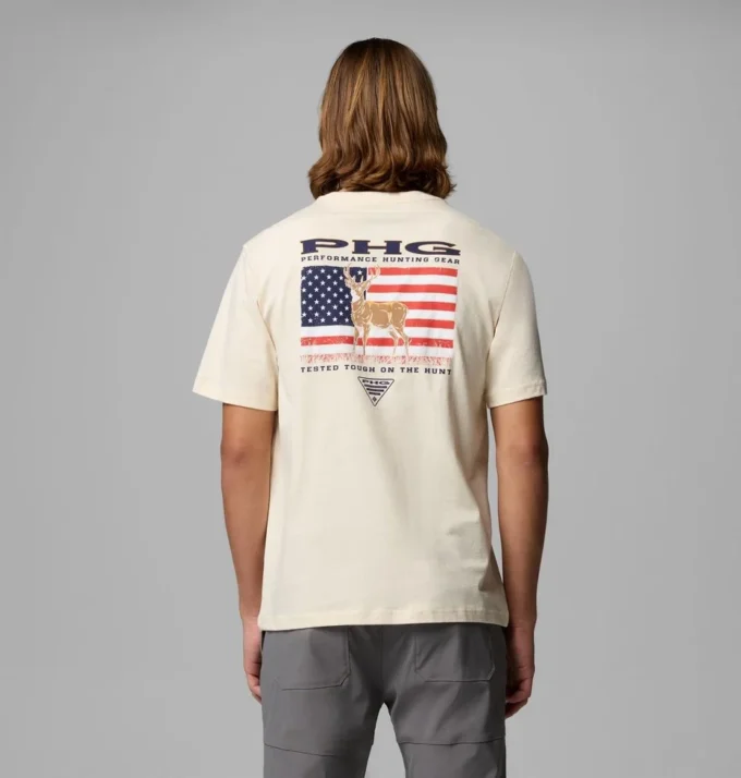 Camiseta de manga corta para hombre Allain Flag PHG