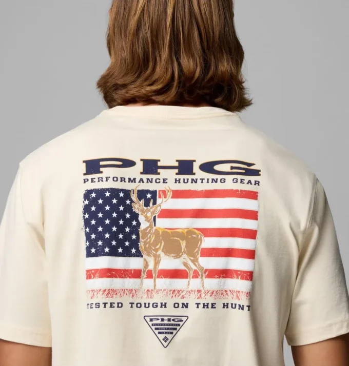 Camiseta de manga corta para hombre Allain Flag PHG