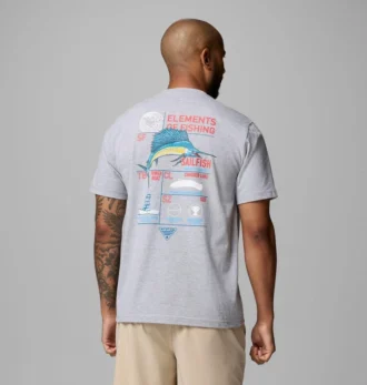 Camiseta de manga corta para hombre Anski Sailfish PFG