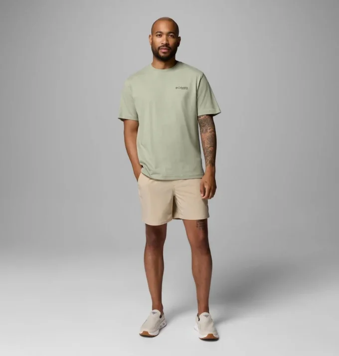 Camiseta de manga corta para hombre Charlie Trout PFG