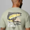 Camiseta de manga corta para hombre Charlie Trout PFG