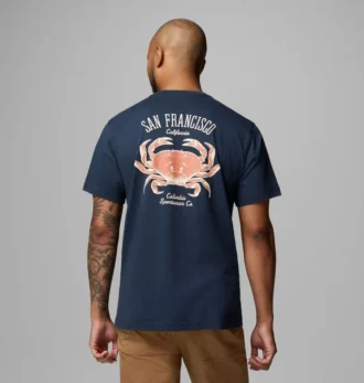 Camiseta de manga corta para hombre Dungeness SF CA CSC Camiseta de manga corta para hombre Dungeness SF CA CSC