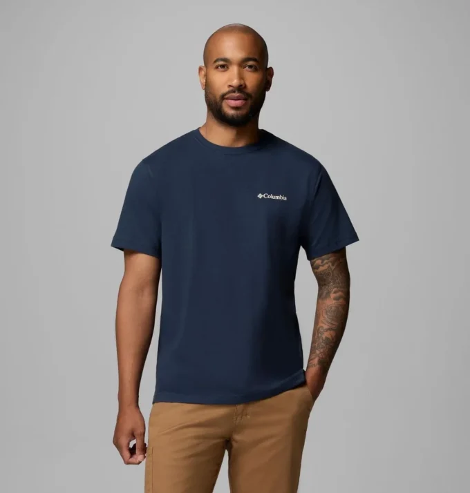 Camiseta de manga corta para hombre Dungeness SF CA CSC