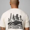 Camiseta de manga corta para hombre Los Angeles CA CSC