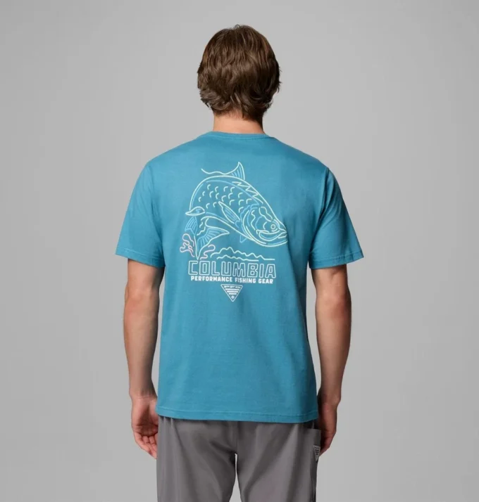 Camiseta de manga corta para hombre Ralfie Tarpon Br PFG