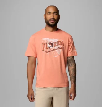 Camiseta de manga corta para hombre Vacation Marlin FL PFG
