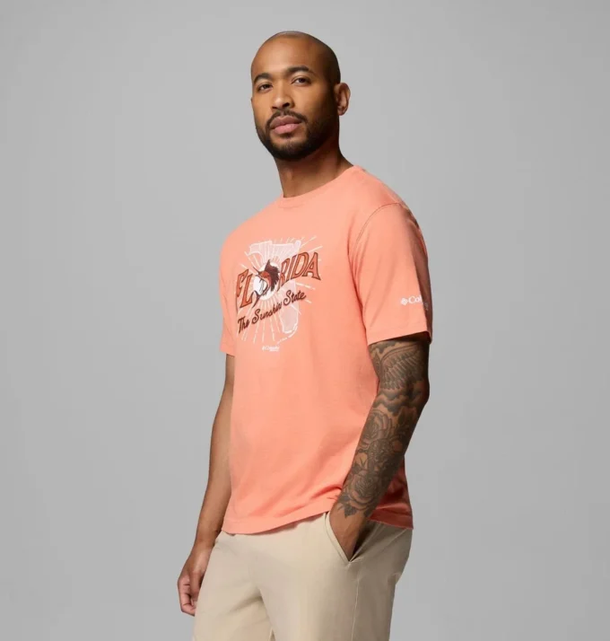 Camiseta de manga corta para hombre Vacation Marlin FL PFG