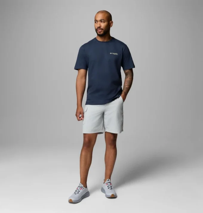 Camiseta de manga corta Sportsman LA Br PFG para hombre
