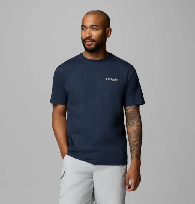 Camiseta de manga corta Sportsman LA Br PFG para hombre