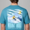 Camiseta de manga corta Steep Mt Hood OR CSC para hombre