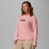 Camiseta de manga larga con estampado gráfico Ruby Springs™ para mujer – Tallas grandes