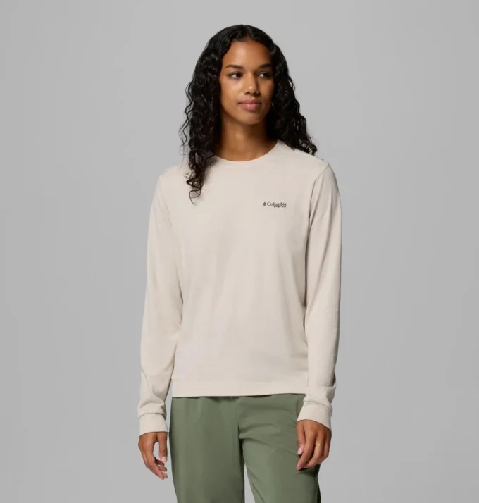 Camiseta de manga larga con estampado PFG Uncharted™ para mujer Camiseta de manga larga con estampado PFG Uncharted™ para mujer