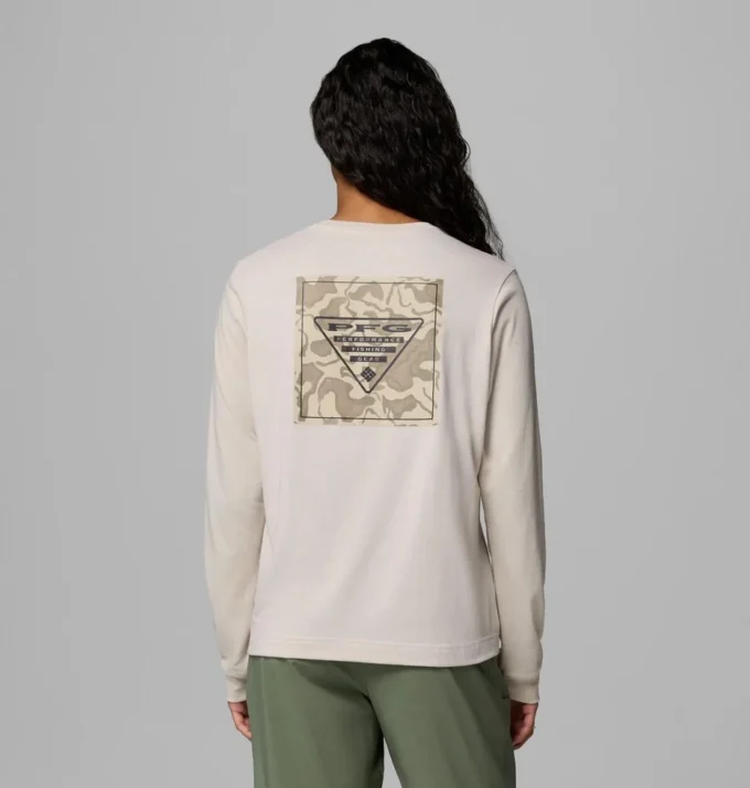 Camiseta de manga larga con estampado PFG Uncharted™ para mujer Camiseta de manga larga con estampado PFG Uncharted™ para mujer