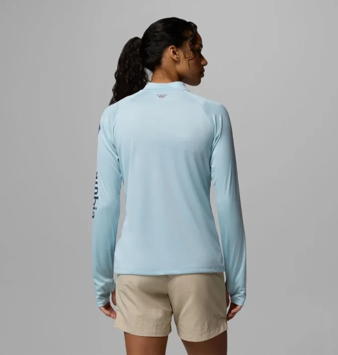 Camiseta de manga larga con media cremallera PFG Tidal Tee™ para mujer Camiseta de manga larga con media cremallera PFG Tidal Tee™ para mujer