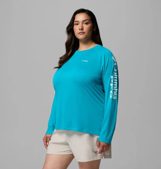 Camiseta de manga larga PFG Tidal Tee™ II para mujer – Tallas grandes Camiseta de manga larga PFG Tidal Tee™ II para mujer – Tallas grandes