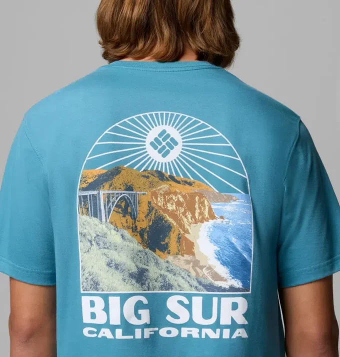 Camiseta Elsur Big Sur CA CSC para hombre