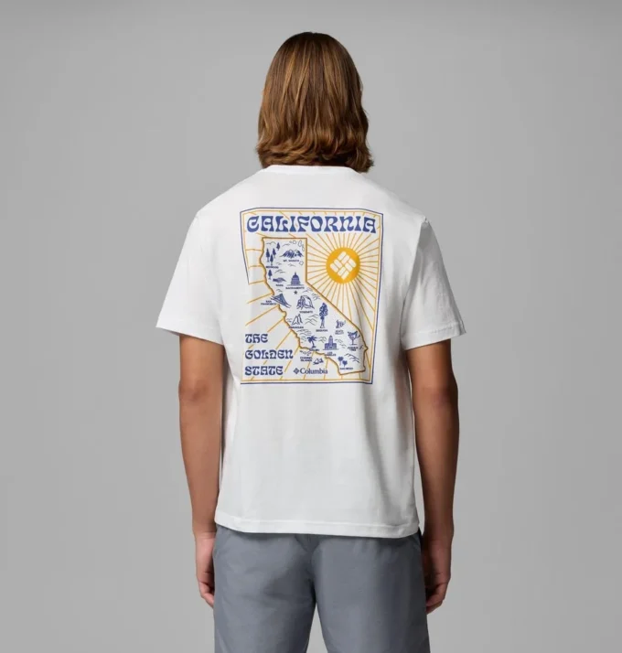 Camiseta Golden CA CSC para hombre