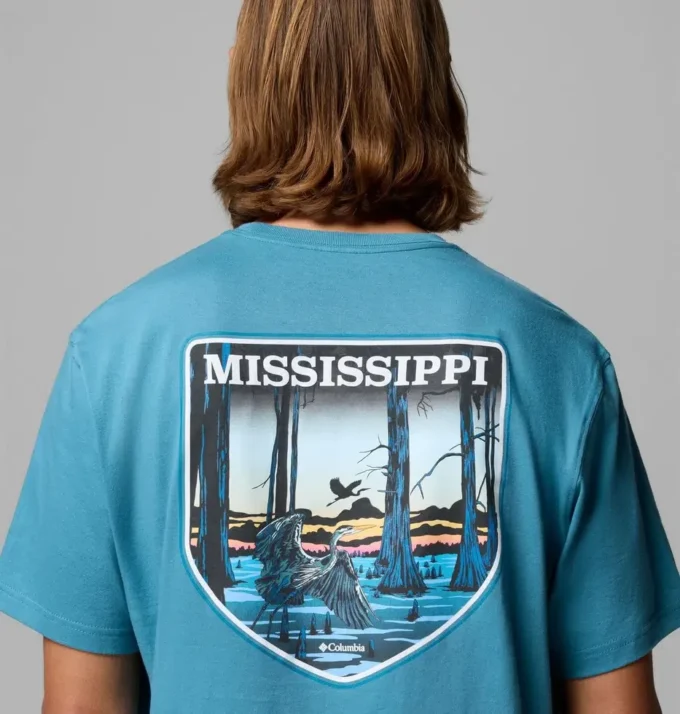 Camiseta Natchez MS CSC para hombre